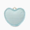 Heart Shaped Plaid Backpack SkyBlue