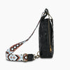 Leather Leopard Print Chest Bag BlackLeopard