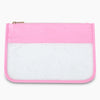 Tie Dye Clear Makeup Bag Pink