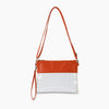 Transparent Handbag PVC Sling Bag Orange