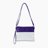 Transparent Handbag PVC Sling Bag Purple