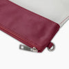 Transparent Handbag PVC Sling Bag Burgundy