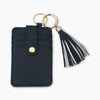 ID Holder Keychain Card Holder Blue