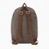 Monoblanks Toddler Plush Mini Backpack Mocha