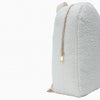 Monoblanks Toddler Plush Mini Backpack White