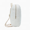 Monoblanks Toddler Plush Mini Backpack White