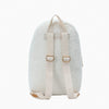 Monoblanks Toddler Plush Mini Backpack White