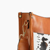 Leather Vintage Leopard Sling Bag YellowCows