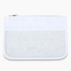 Tie Dye Clear Makeup Bag White