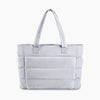 Bubble Laptop Work Tote Bag Silver