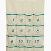 Monoblanks Customizable Christmas Advent Calendar With Pockets Green