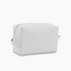 Monoblanks Design Your Own Customizable Waffle Makeup Bag White