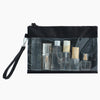 Monoblanks Clear Pouch 4 Pieces Purse Set Black