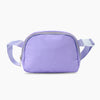 Monoblanks Monogram Customizable Kids Fanny Pack LightPurple