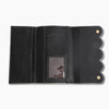 Monoblanks Foldable PU Leather Pouch Card Holder Black