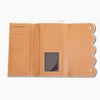 Monoblanks Foldable PU Leather Pouch Card Holder SandyBrown