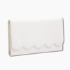 Monoblanks Foldable PU Leather Pouch Card Holder White