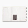 Monoblanks Foldable PU Leather Pouch Card Holder White