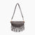 Monoblanks Fringe Sling Bag Gray