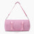 Monoblanks Gingham Canvas Travel Bag Pink