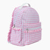 Monoblanks Gingham Kids Backpack Pink