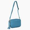 Monoblanks Women Leather Crossbody Sling Bag SkyBlue