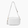 Monoblanks Design Your Own Customizable Leather Crossbody Sling Bag White