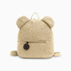 Cute Cartoon Plush Bear Mini Backpack Beige