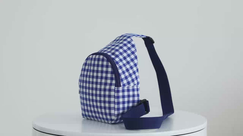 Kids Gingham Chest Bag